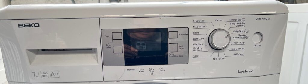 Beko washing machine door seal replacement