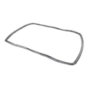 Logik oven rubber door seal 450mm x 350mm, part BEKBE255440101, shown shaped to fit main oven cavity edge