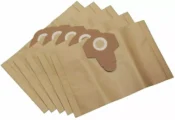 Compatible dust bags for Guild GWD16 16L wet and dry vacuum cleaner, shown with strong material and fitting collar.